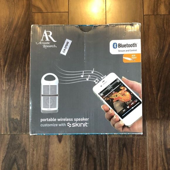 Acoustic Research Portable Wireless Bluetooth Outdoor Speaker for Skinit…‎ - Picture 6 of 12